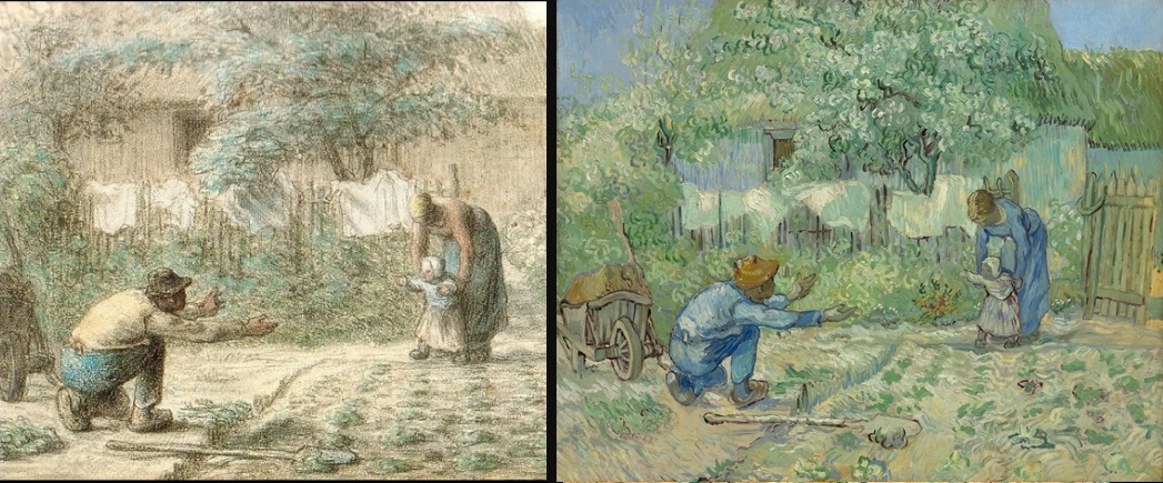Van top gogh millet